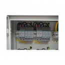 Tablou sigurante de protectie echipat 380V pentru sisteme fotovoltaice 20-30KW DC/AC cu 6 siruri/stringuri 63A, IP65
