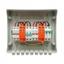 Tablou sigurante echipat 10KW DC sistem fotovoltaic 2 stringuri ON/OFF GRID IP65 Leader