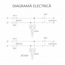 Tablou sigurante echipat 10KW DC sistem fotovoltaic 2 stringuri ON/OFF GRID IP65 Leader