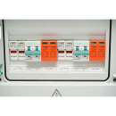 Tablou sigurante echipat DC 10KW pentru sistem 2 stringuri ON/OFF GRID Leader