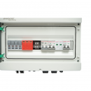 Tablou sigurante echipat DC/AC 3KW-5 KW cu protectie la baterii de 125Ah pentru invertoare ON/OFF Grid prosumator