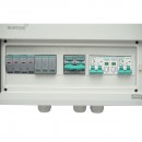 Tablou sigurante echipat DC/AC 3KW-5KW cu protectie baterii 100Ah pentru invertoare ON/OFF Grid prosumator