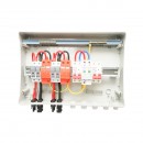 Tablou sigurante echipat DC/AC pentru sisteme fotlvotaice 3-6KW cu invertoare ON/OFF Grid prosumator