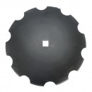Taler disc crestat 610x6 patrat de 37