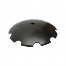 Taler disc crestat 610x6 patrat de 41