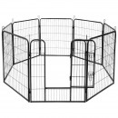 Tarc modular pentru caini 8 panouri 80x100 cm rebel ani