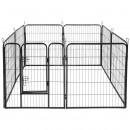 Tarc modular pentru caini 8 panouri 80x100 cm rebel ani