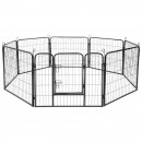 Tarc modular pentru caini 8 panouri 80x60 cm rebel anim