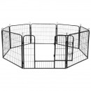 Tarc modular pentru caini 8 panouri 80x60 cm rebel anim
