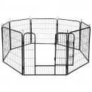 Tarc modular pentru caini 8 panouri 80x80 cm rebel anim