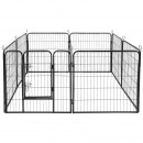Tarc modular pentru caini 8 panouri 80x80 cm rebel anim