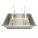 Tava inox pentru descapacit 520x415x110mm
