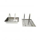 Tava pentru descapacit cu sita din inox 520x415x110mm