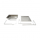 Tava pentru descapacit cu sita din inox 520x415x110mm