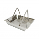Tava pentru descapacit cu sita din inox 520x415x110mm