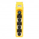 Telecomanda industriala cu 6 comenzi si contact general cu cheie 380V Breckner Germany