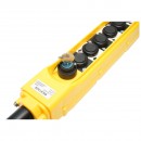 Telecomanda industriala cu 6 comenzi si contact general cu cheie 380V Breckner Germany