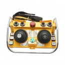 Telecomanda industriala wireless 380V AC cu joystick dublu si butoane IP65 Breckner Germany