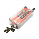 Telecomanda industriala wireless AC 220V cu 6 comenzi IP65 Breckner Germany