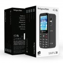 Telefon gsm seniori 4g buton sos kruger&matz