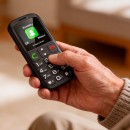 Telefon gsm seniori buton sos kruger&matz