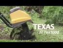 Texas El-Tex 1000, Cultivator electric pentru solarii, gradini, 1000W, 230V, latime lucru 36cm, adancime lucru 20cm - 5708906917396