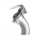 Toba esapament din inox pentru Tractor Forestier patrata, MAN 4-6 pistoane cu filtru amortizare HQ