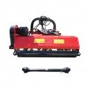 Tocatoare resturi vegetale AGL135 cu brat hidraulic, latime de lucru 135cm, cardan inclus 310kg THOR