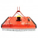 Tocatoare resturi vegetale orizontala, lama tip elice, 1.5m latime de lucru, cardan inclus