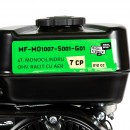 Tocator de crengi Micul Fermier, motor benzina 7 CP, 60 mm diametru maxim de taiere, pentru brichete