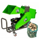 Tocator de crengi Micul Fermier, motor benzina 7CP, 80mm diametru maxim de taiere, pentru brichete