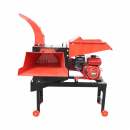 Tocator furaje pe benzina 7.5CP, 215cc, capacitate 1500 kg/h, pornire sfoara, 3 site incluse THOR