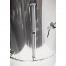 Topitor de ceara cu apa din inox cu pereti dubli 220V
