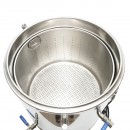 Topitor de ceara cu apa din inox cu pereti dubli 220V