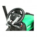 Tractor cu remorca electric pentru copii cu baterie 12V/10Ah si telecomanda JS3158B verde