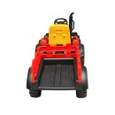 Tractor electric cu remorca telecomanda si baterie pentru copii jucarie 1980x610x650mm