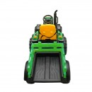 Tractor electric cu remorca telecomanda si baterie pentru copii jucarie 1980x650x610