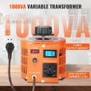 Transformator de tensiune variabila, 0-300 V, 3.3 A, putere 1000 VA, afisaj Led