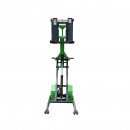 Transpalet electric 24V cu sarcina maxima 650 Kg, inaltime ridicare 1500mm, furci 950mm THOR