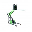 Transpalet electric 24V cu sarcina maxima 650 Kg, inaltime ridicare 1500mm, furci 950mm THOR