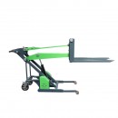 Transpalet electric 24V cu sarcina maxima 650 Kg, inaltime ridicare 1500mm, furci 950mm THOR