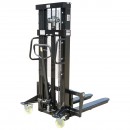Transpalet manual cu sarcina maxima 1.5T, inaltime ridicare 2500mm, furci 1150mm Breckner Germany