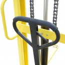 Transpalet manual cu sarcina maxima 1T inaltime maxima 1.6m