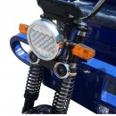 Triciclu electric 2200W, 72V/75Ah cu platforma basculabila 3mx1.4m, sarcina maxima 1500kg THOR HERCULES 2
