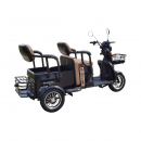 Triciclu electric BRECKNER TRAVEL negru 1000W 60V 20AH