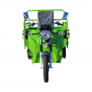Triciclu electric Thor STAR verde cu CIV 1200W 60V45Ah