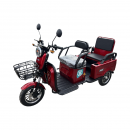Triciclu electric THOR SX LONG PRO ROSU 1400W 60V 20AH