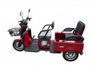 Triciclu electric THOR SX LONG PRO ROSU 1400W 60V 20AH