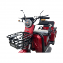 Triciclu electric THOR SX LONG PRO ROSU 1400W 60V 20AH