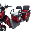 Triciclu electric THOR SX LONG PRO ROSU 1400W 60V 20AH